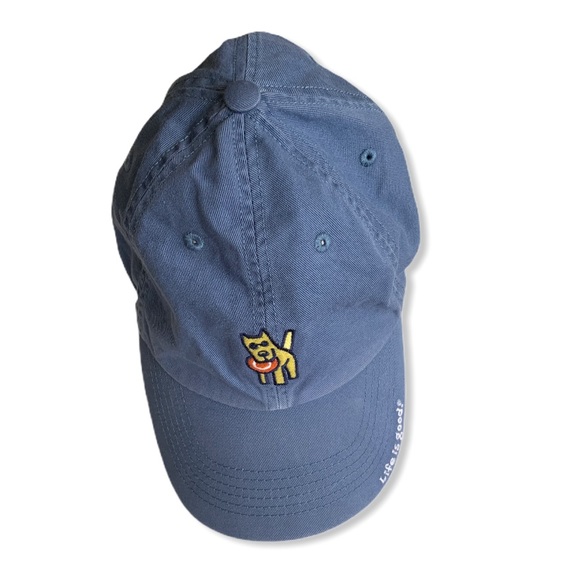 Life Is Good Other - EUC Life Is Good Dog Frisbee Adjustable Cap Hat